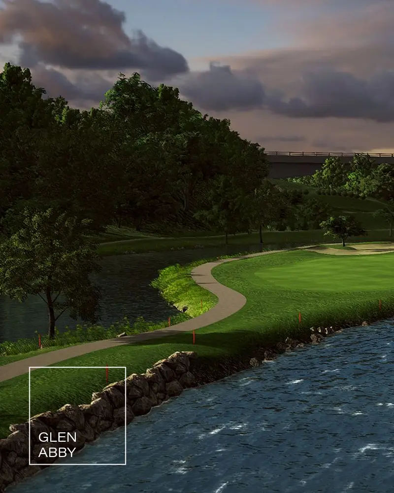 Graphic of Glen Abby Golf Course