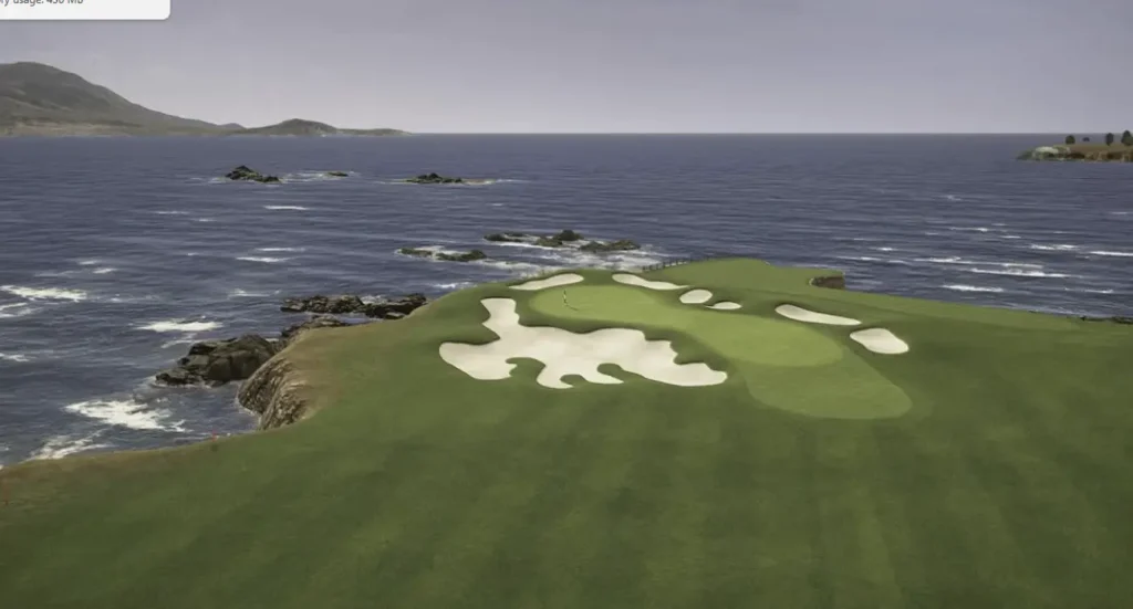 Pebble Beach Graphic by Trackman