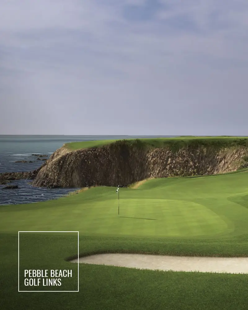 Pebbles Beach Golf Simulator by Trackman